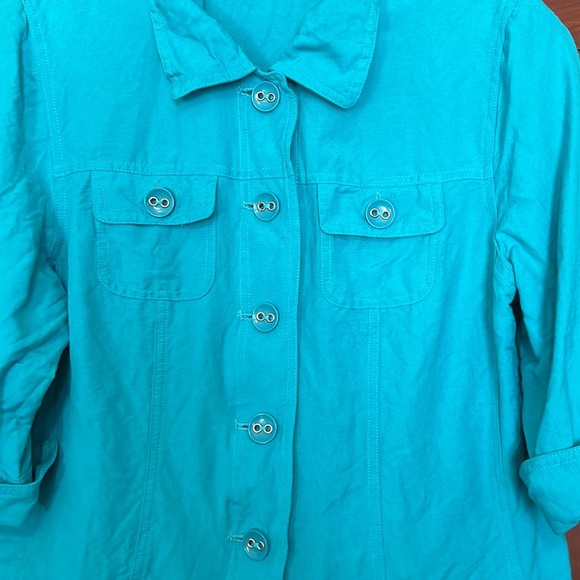 East 5th Button Down Double Pocket Placket Size LP - Picture 5 of 11
